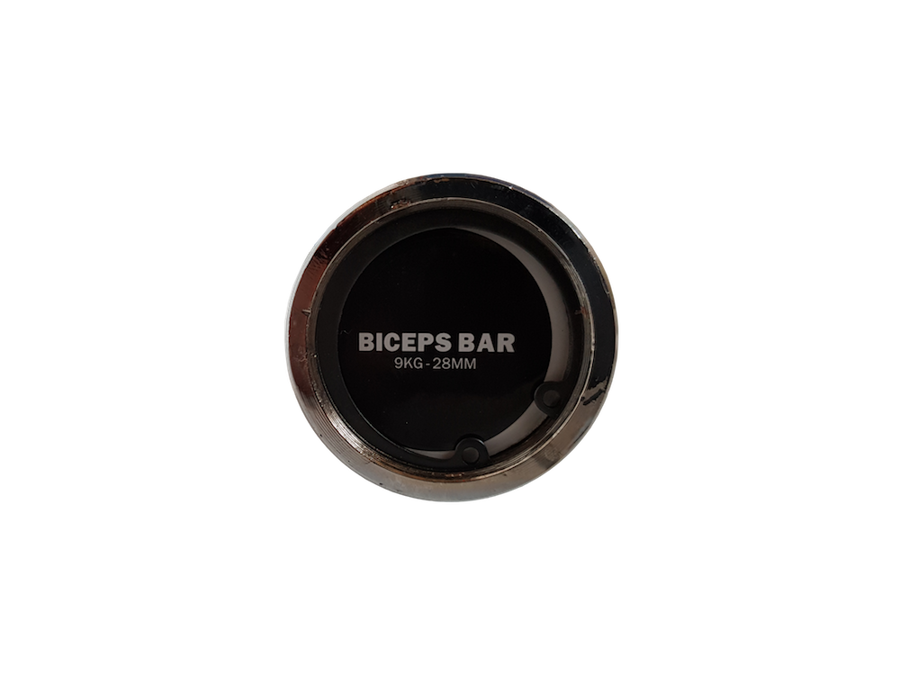 Stylové čepičky s označením osy Biceps bar - čepičky