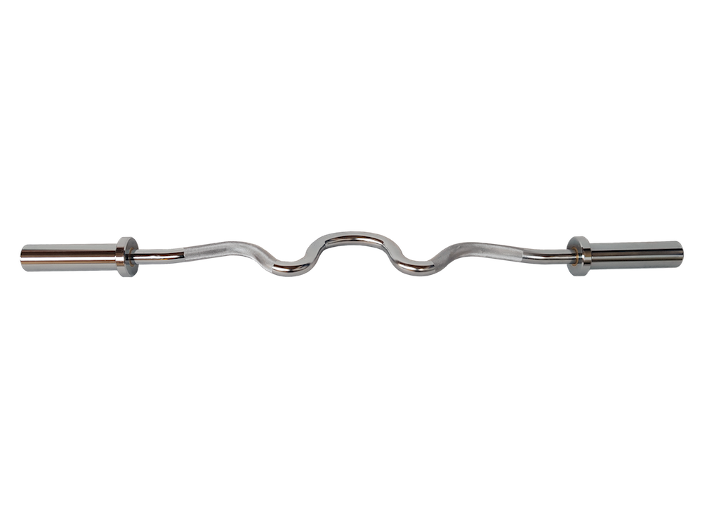 Optimální poloměr úchopu Extra curl bar - úchop